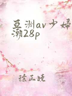 亚洲av少妇高潮28p