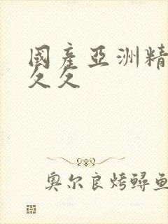 国产亚洲精品久久久