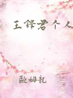 王锋君个人简介