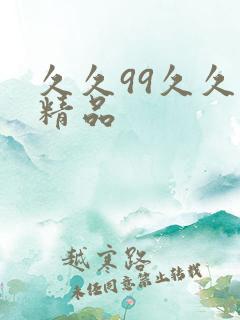 久久99久久久精品