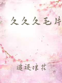 久久久毛片高清