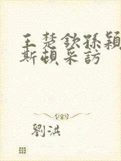 王楚钦孙颖莎休斯顿采访