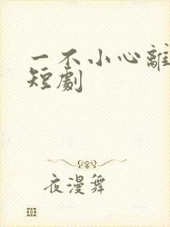 一不小心离错婚短剧