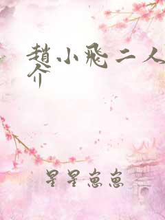 赵小飞二人转简介