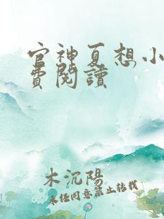 官神夏想小说免费阅读