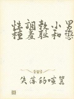 性调教小男娃各种羞耻和惩罚小说