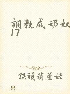 调教成奶奴1～17