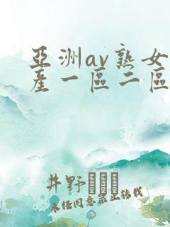 亚洲av熟女国产一区二区
