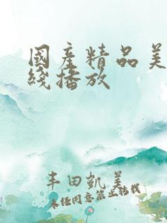 国产精品美女在线播放