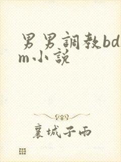 男男调教bdsm小说