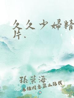 久久少妇精品毛片.