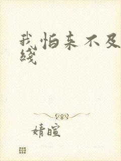 我怕来不及 在线