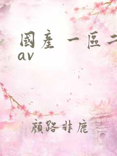 国产 一区二区av