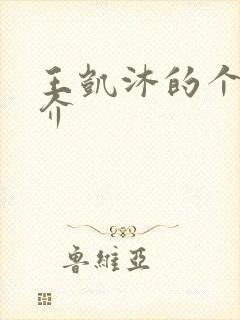 王凯沐的个人简介