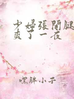 少妇张开腿让我爽了一夜