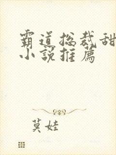 霸道总裁甜宠文小说推荐