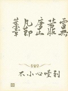 叶凡唐若雪最新章节正版无弹窗