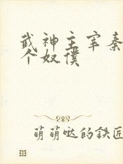 武神主宰秦尘几个奴仆