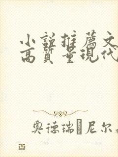 小说推荐文笔好高质量现代言情