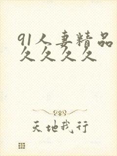 91人妻精品久久久久久