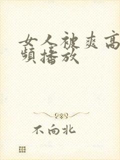 女人被爽高潮视频播放