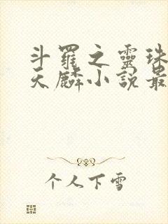 斗罗之灵珠神剑天麟小说最新章节在线