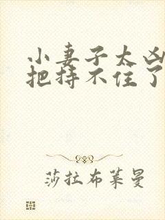 小妻子太凶陆爷把持不住了 小说