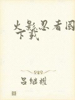 火影忍者国语版 下载