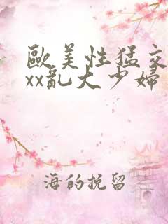 欧美性猛交xxxx乱大少妇