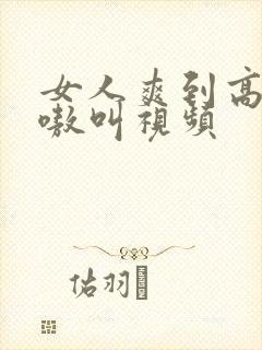 女人爽到高潮嗷嗷叫视频