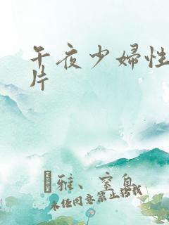 午夜少妇性色淫片