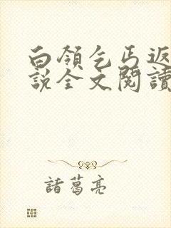 白领乞丐返乡小说全文阅读