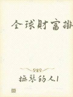 全球财富排名