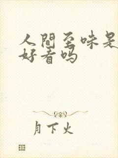 人间至味是清欢好看吗