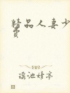 精品人妻少妇色费