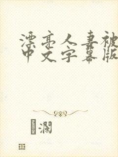 漂亮人妻被中出中文字幕版本