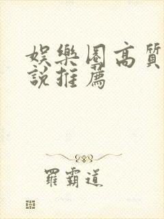 娱乐圈高质量小说推荐