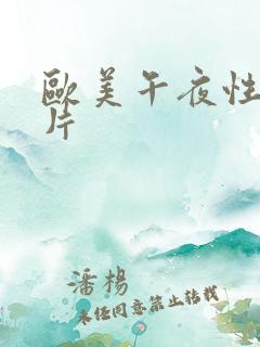 欧美午夜性刺激片