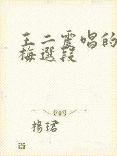 王二震唱的秦雪梅选段