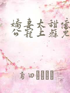 娇妻太甜亿万老公宠上瘾免费阅读