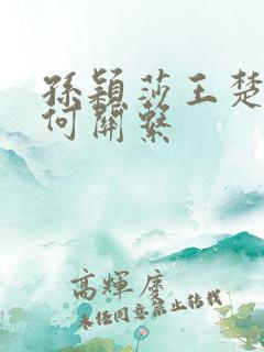 孙颖莎王楚钦是何关系