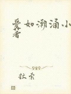 爱如潮涌小说原著