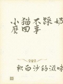 小猫不踩奶是怎么回事