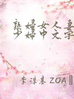 熟妇女人妻丰满少妇中文字…