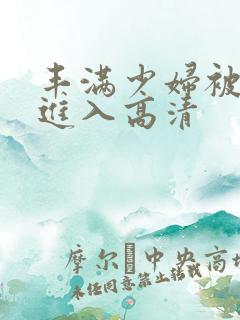 丰满少妇被猛烈进入高清