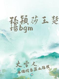 孙颖莎王楚钦出场bgm