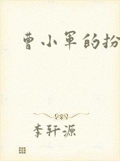 曹小军的扮演者