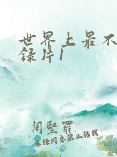 世界上最不安纪录片1