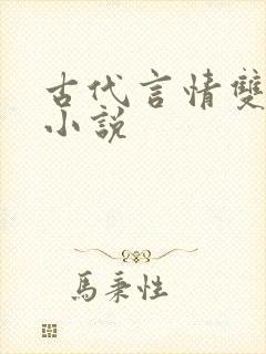 古代言情双男主小说