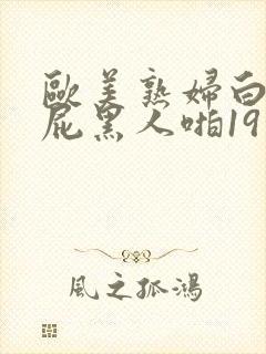 欧美熟妇白嫩大屁黑人啪19